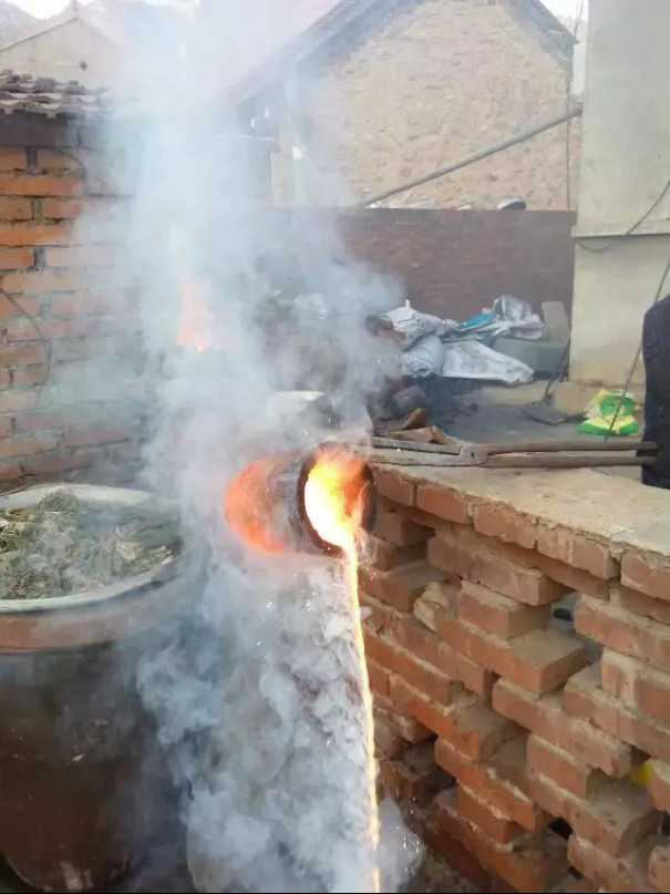 綠康公司提取黃金過程