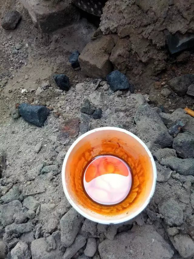 綠康公司提取黃金過程